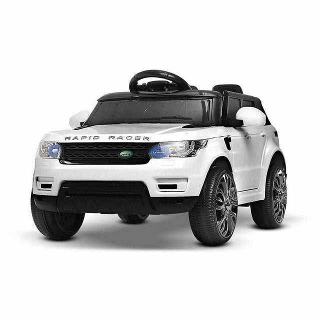Warton white kids electric ride on luxury limousine