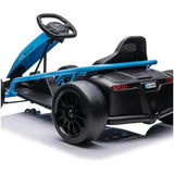 Falkner Kids Electric Go Kart with Drift Function, 24V, Blue