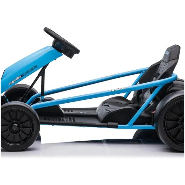 Falkner Kids Electric Go Kart with Drift Function, 24V, Blue