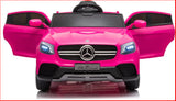 Castle Kids Ride On Car, 12V Electric SUV Coupe, Pink
