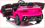 Castle Kids Ride On Car, 12V Electric SUV Coupe, Pink