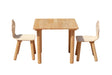 Classic Square Kids Table and 2 Chairs Set