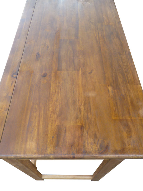 Hardwood Foldable Teen Desk and Chair Set — Acacia Wood, 90 x 70 x 50cm — Allure Home Collections