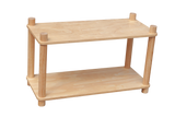 Montessori 2-Tier Shelf — High-Quality Plywood, 90 x 40 x 43.5cm — Allure Home Collections