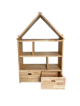 Wonder House Bookshelf — Imaginative Play Dollhouse with 2 Storage Drawers — Allure Home Collections