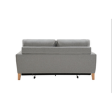 SHASA Grey Celadon 2-Seater Pull-Out Sofa Bed — Allure Home Collections
