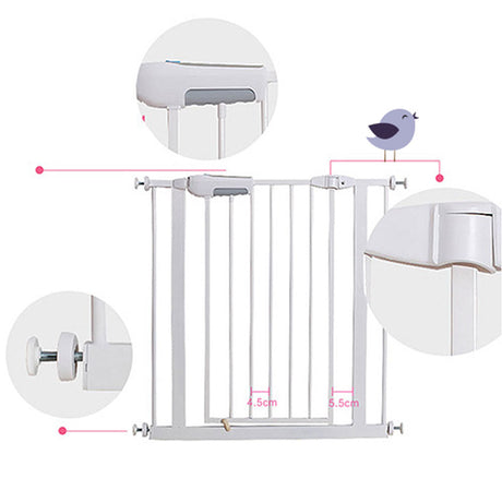 Baby Safety Gate, Pressure Fit Adjustable 75 to 86cm