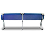Larapinta Folding Camp Stretcher Bed, Blue