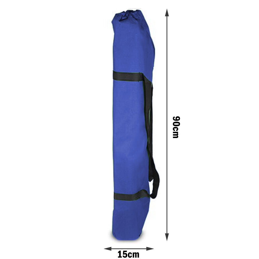 Larapinta Folding Camp Stretcher Bed, Blue