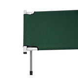 Larapinta Folding Camp Stretcher Bed, Green