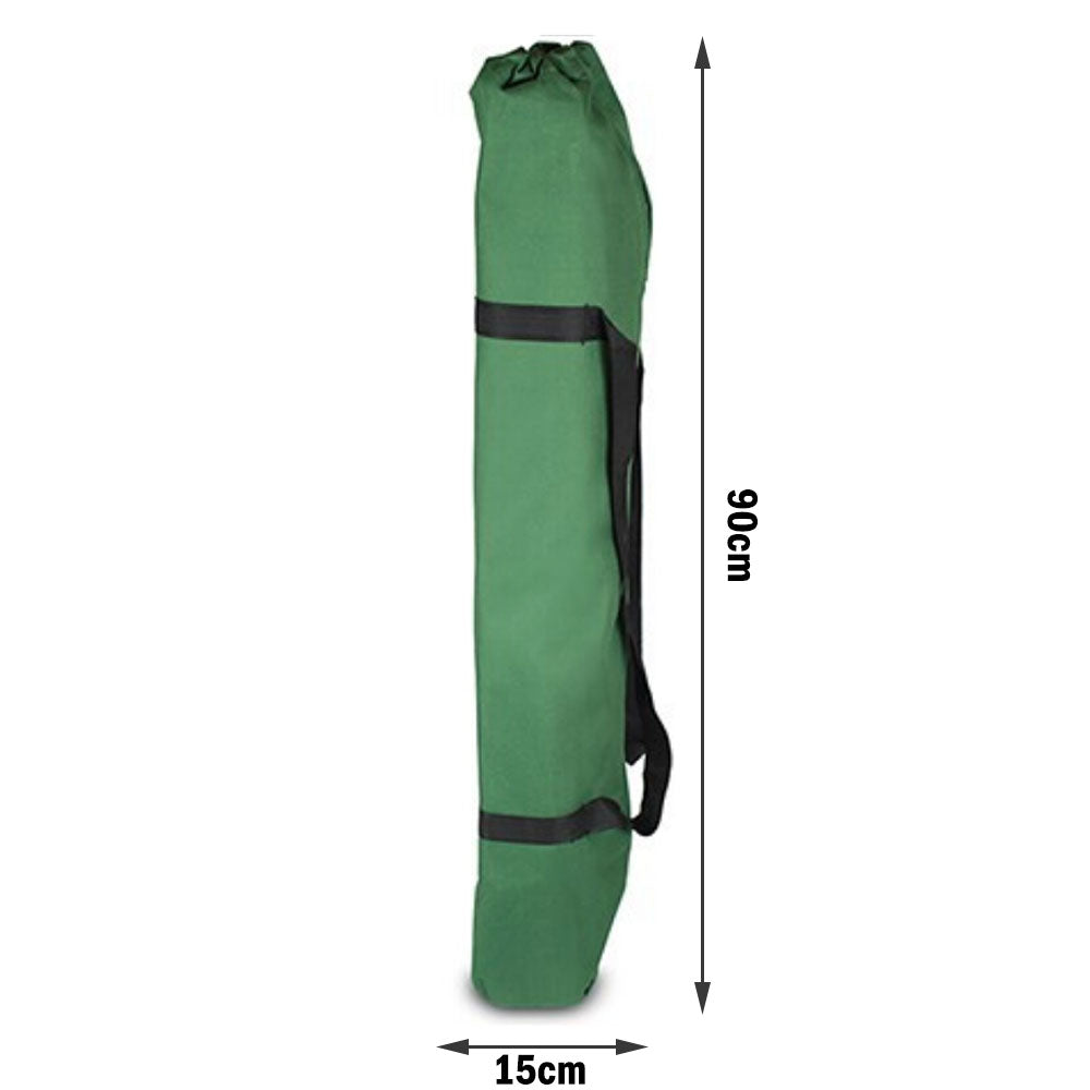 Larapinta Folding Camp Stretcher Bed, Green