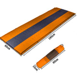 Skoki Self Inflating Mattress, Single Joinable Orange 5cm