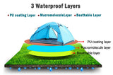 Chalten Backpacking Tent, 2 Person, Blue