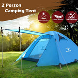 Chalten Backpacking Tent, 2 Person, Blue