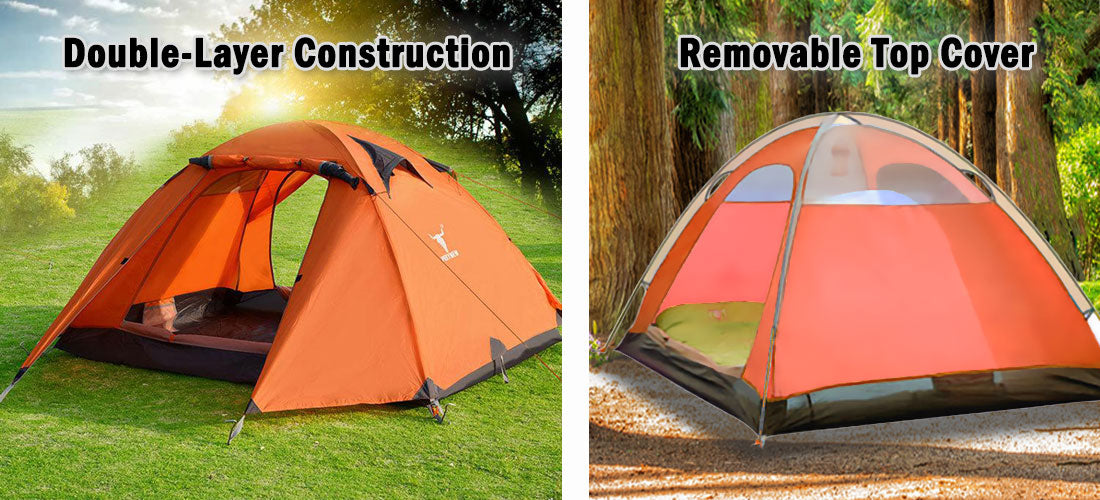 Chalten Backpacking Tent, 2 Person, Orange