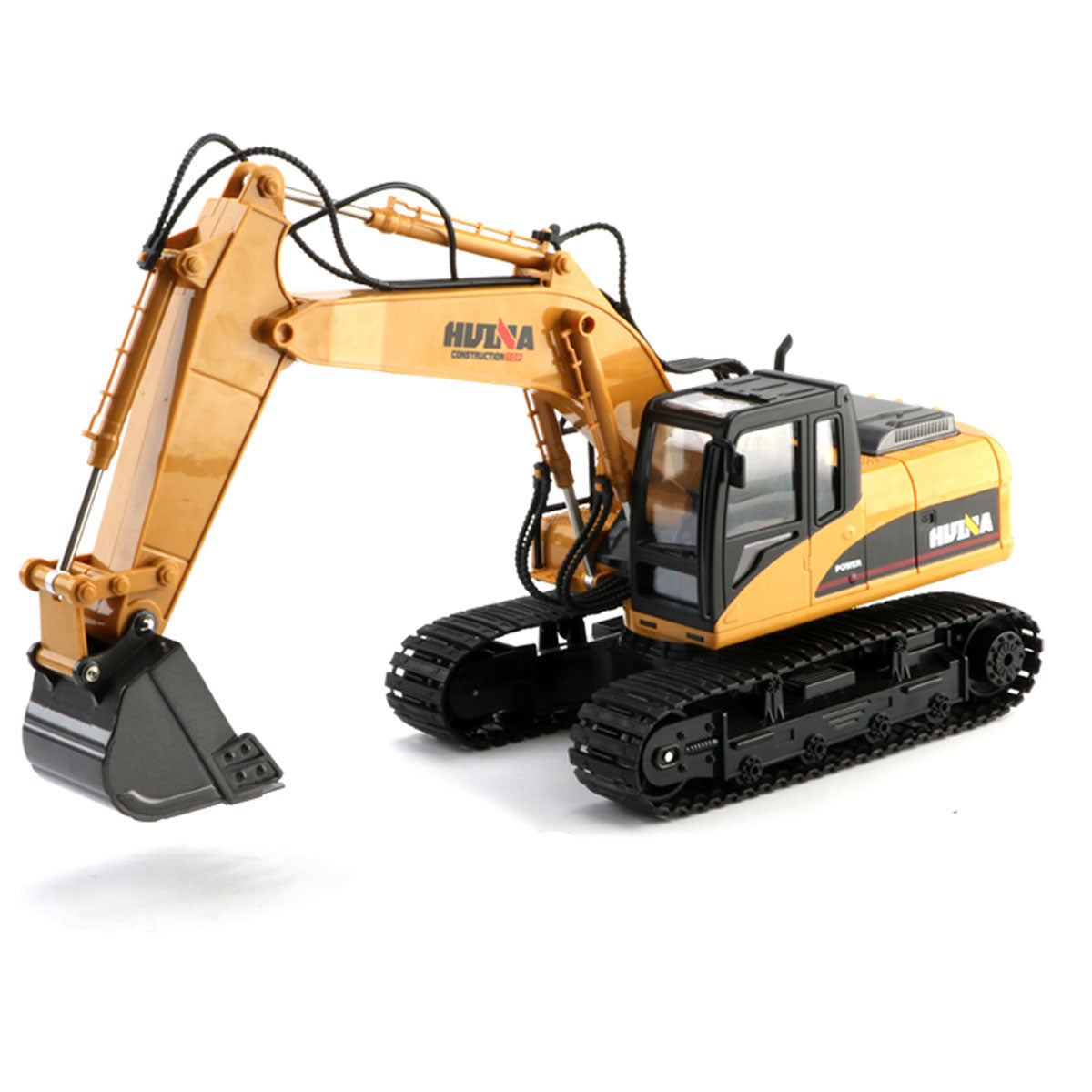 Alloy 1/14 scale remote control excavator digger for kids