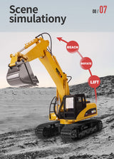 Ouston 1/14 Scale 15 Channel Remote Control Excavator Digger