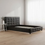 Positano Queen Deluxe Bed Frame, Black