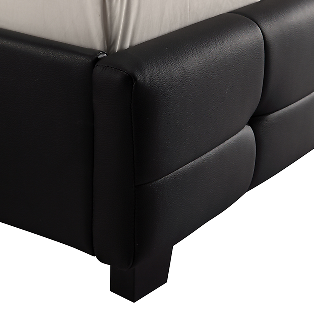 Positano Queen Deluxe Bed Frame, Black