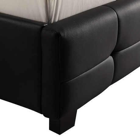 Positano Queen Deluxe Bed Frame, Black