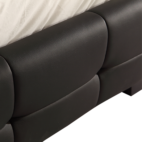 Positano Queen Deluxe Bed Frame, Black