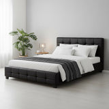 Positano Queen Deluxe Bed Frame, Black