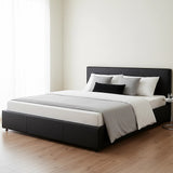 Ischia King Ensemble Bed Base, Black