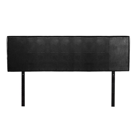 PU Leather King Bed Headboard Bedhead - Black