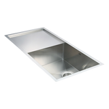 Handmade stainless steel kitchen sink 960x450mm