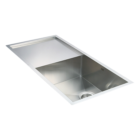Handmade stainless steel kitchen sink 960x450mm