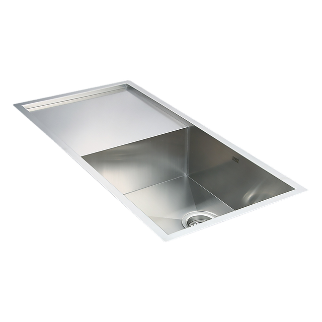 Handmade stainless steel kitchen sink 960x450mm