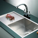 Handmade stainless steel kitchen sink 960x450mm