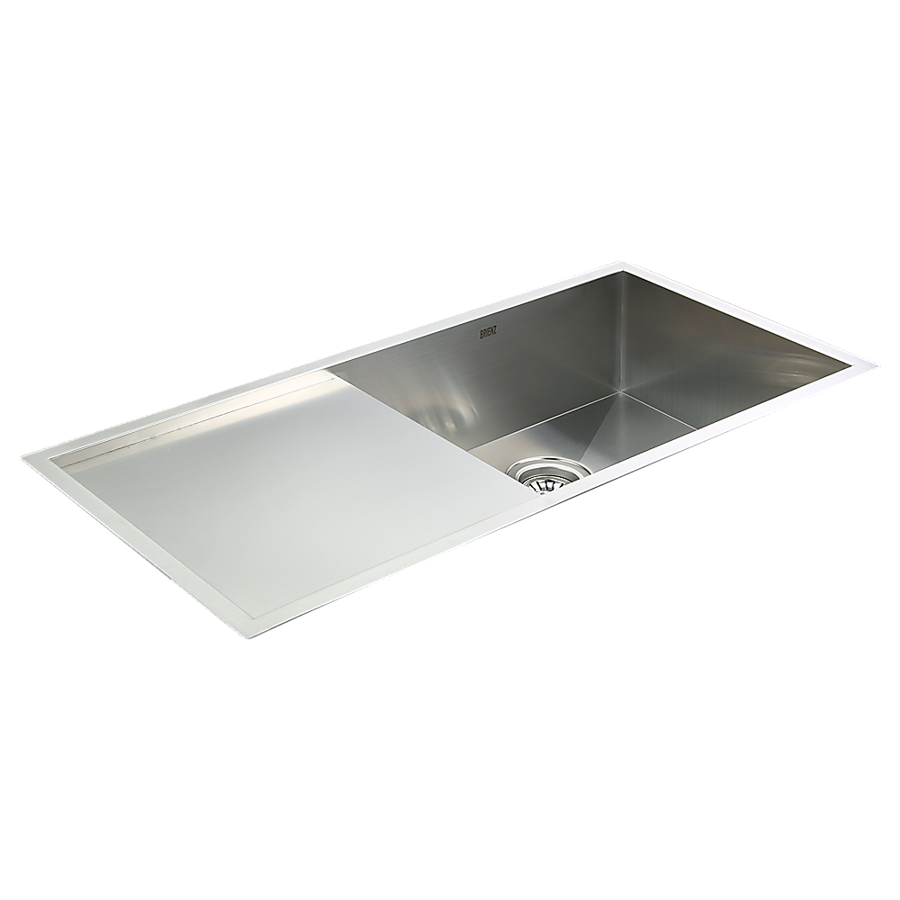 Handmade stainless steel kitchen sink 960x450mm