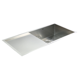 Handmade stainless steel kitchen sink 960x450mm