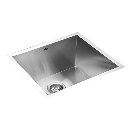 Handmade stainless steel kitchen and laundry sink 510x450mm
