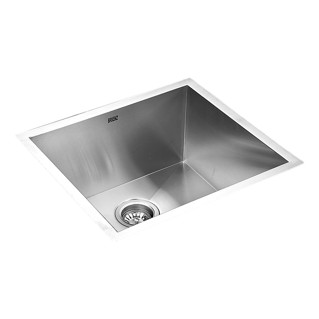 Handmade stainless steel kitchen and laundry sink 510x450mm