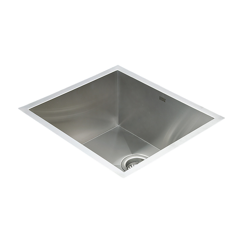 Handmade stainless steel kitchen and laundry sink 510x450mm