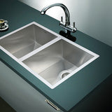 Handmade stainless steel kitchen sink 770x450mm