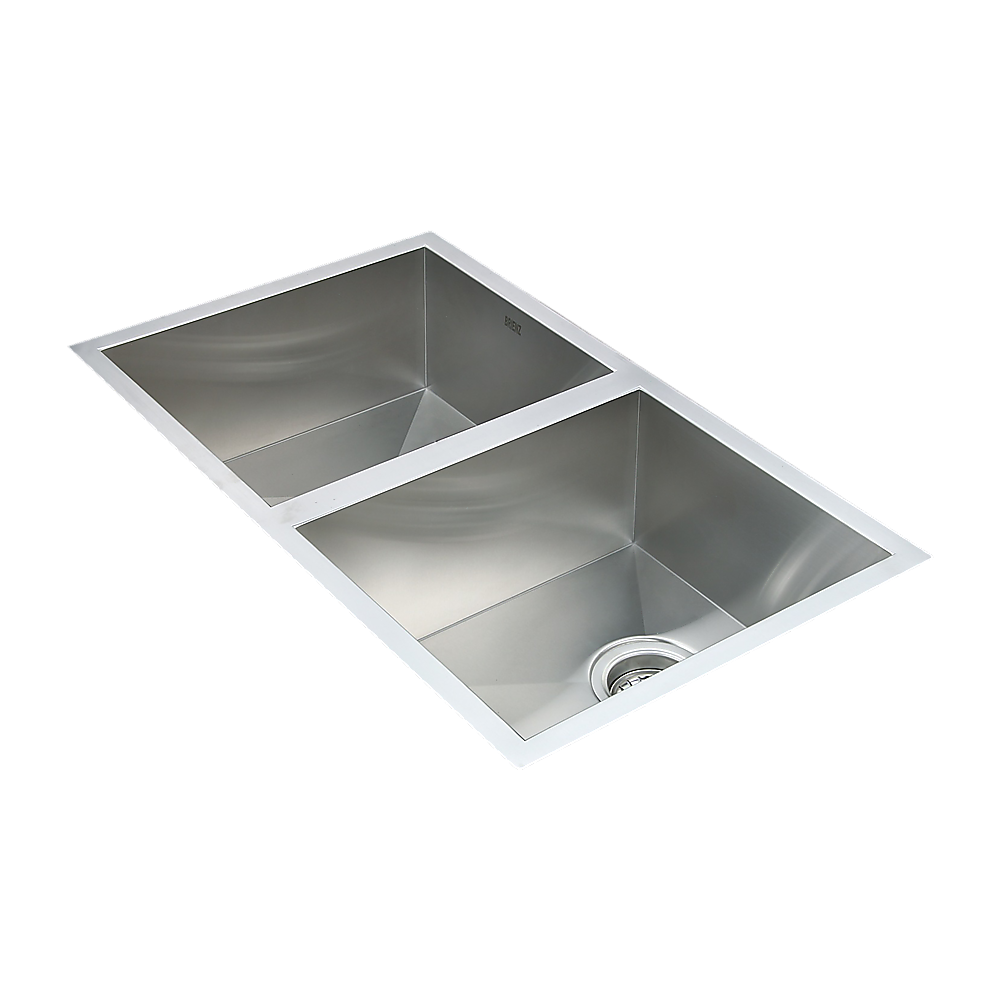 Handmade stainless steel kitchen sink 770x450mm