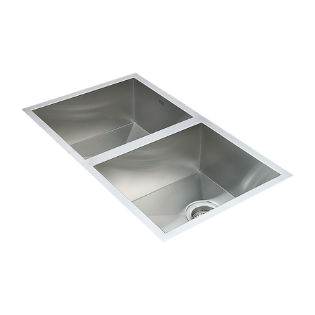 Handmade stainless steel kitchen sink 770x450mm