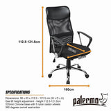 Lancelin Executive Office Chair, Black
