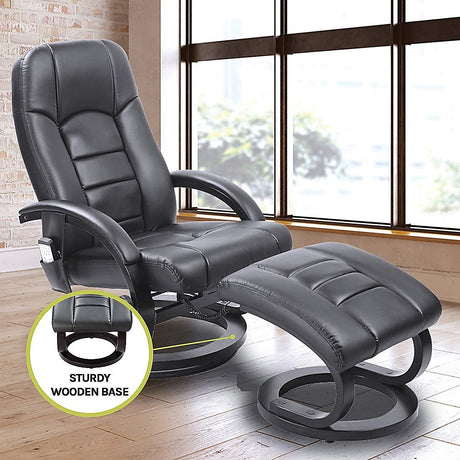 Musk Deluxe Massage Recliner Chair, Black