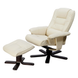 Yandoit Massage Recliner Chair, Cream
