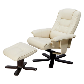 Yandoit Massage Recliner Chair, Cream
