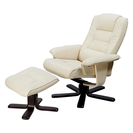 Yandoit Massage Recliner Chair, Cream