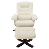 Yandoit Massage Recliner Chair, Cream