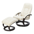 Musk Deluxe Massage Recliner Chair, Cream