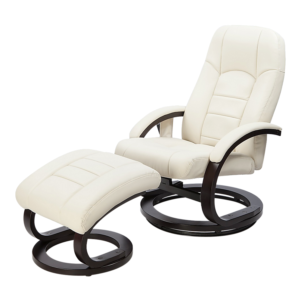 Musk Deluxe Massage Recliner Chair, Cream