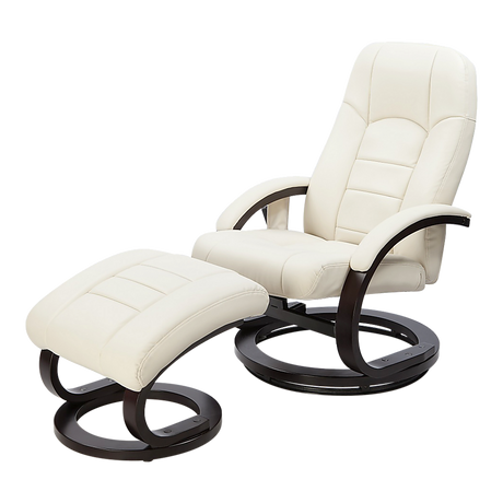 Musk Deluxe Massage Recliner Chair, Cream