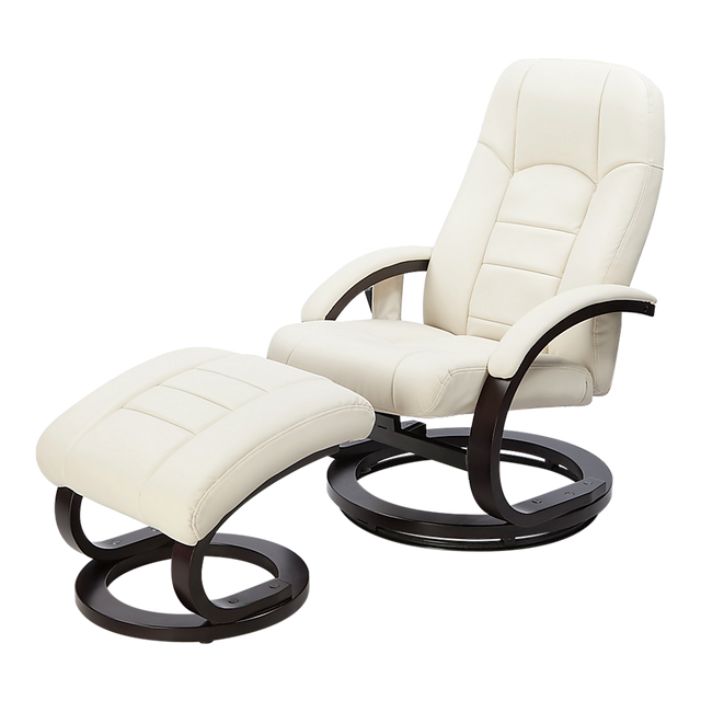 Musk Deluxe Massage Recliner Chair, Cream